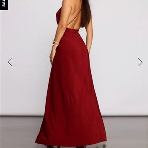 Double slit A line formal dress *BRAND NEW*